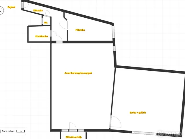 Eladó lakás Budapest VIII. kerület, Corvin negyed 72 nm