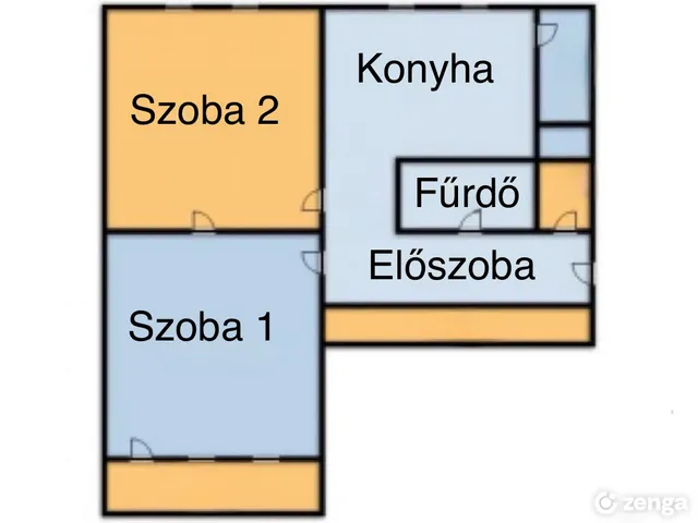 Eladó lakás Kecskemét, Hunyadiváros 57 nm