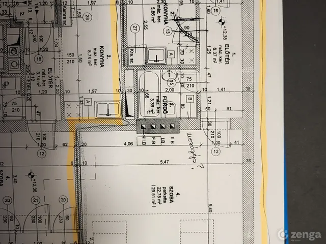 Kiadó lakás Budapest IX. kerület, Belső Ferencváros 45 nm