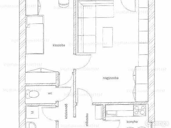 Eladó lakás Debrecen, Nagyerdő 54 nm