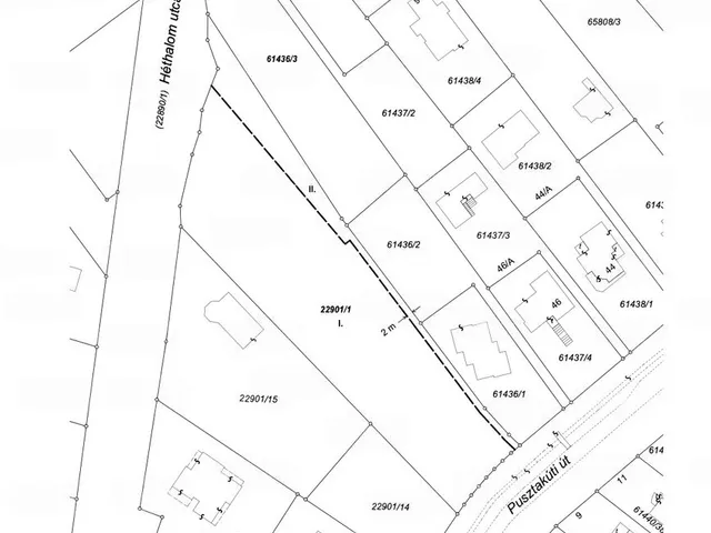 Eladó telek Budapest III. kerület, pusztakúti út 4839 nm