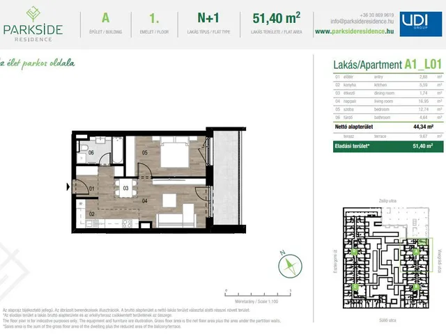 Eladó lakás Budapest XIII. kerület, Vizafogó 44 nm