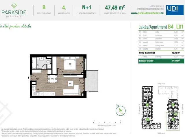 Eladó lakás Budapest XIII. kerület, Vizafogó 43 nm