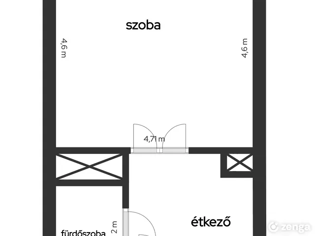Eladó lakás Budapest II. kerület 40 nm
