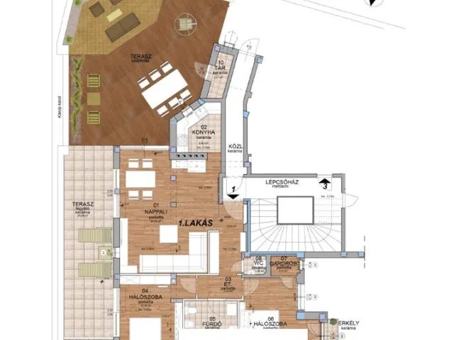 Kiadó lakás Budapest VII. kerület, Deák tér 81 nm