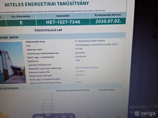 Eladó ház Budapest XX. kerület, Pesterzsébet-Szabótelep 125 nm