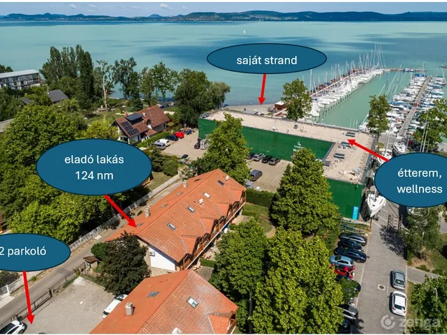 Eladó lakás Balatonlelle 124 nm
