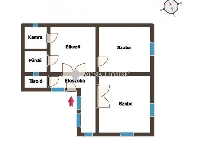 Eladó ház Hernád 76 nm