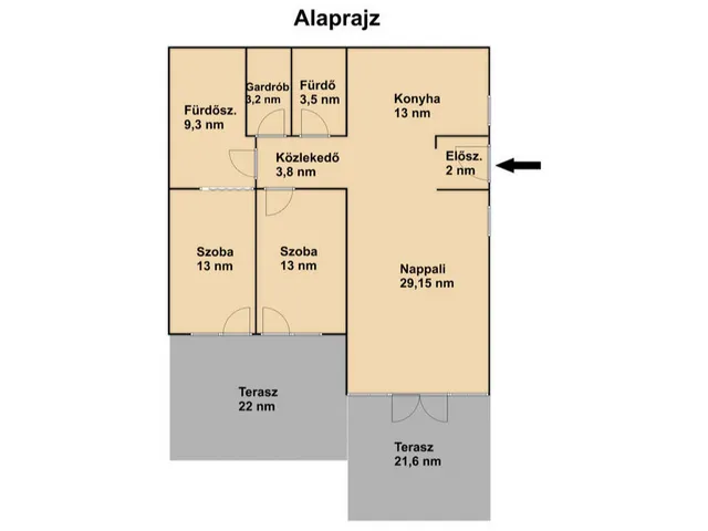Eladó lakás Budapest XXII. kerület 91 nm