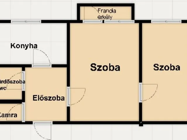 Eladó lakás Nyíregyháza, Belváros, Hősök tere 49 nm