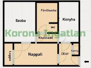 Eladó lakás Nyíregyháza 53 nm