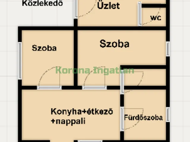 Eladó ház Nyírpazony 70 nm