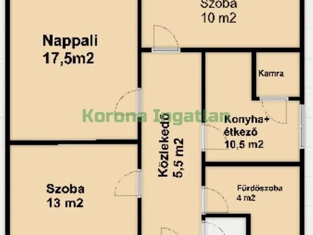 Eladó lakás Nyíregyháza 63 nm