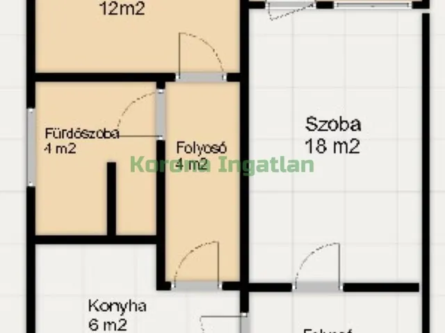 Eladó lakás Nyíregyháza, Árpád utca 51 nm