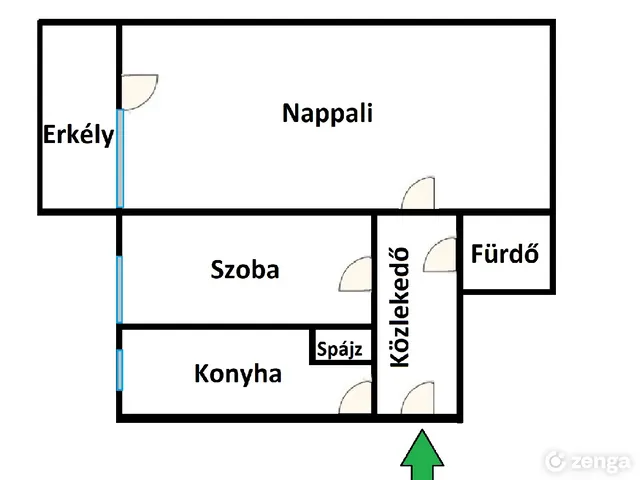 Eladó lakás Nagykőrös 46 nm