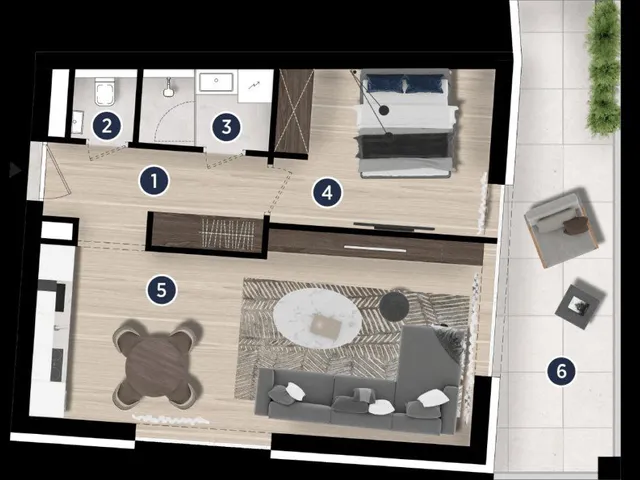 Eladó lakás Siófok 47 nm