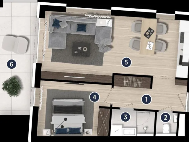 Eladó lakás Siófok 48 nm