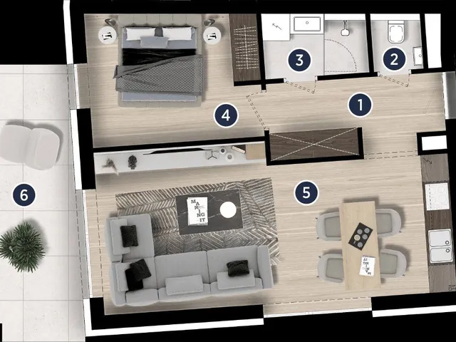 Eladó lakás Siófok 47 nm