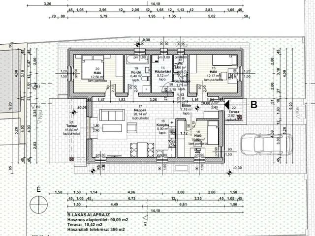 Eladó ház Kiskunlacháza 91 nm