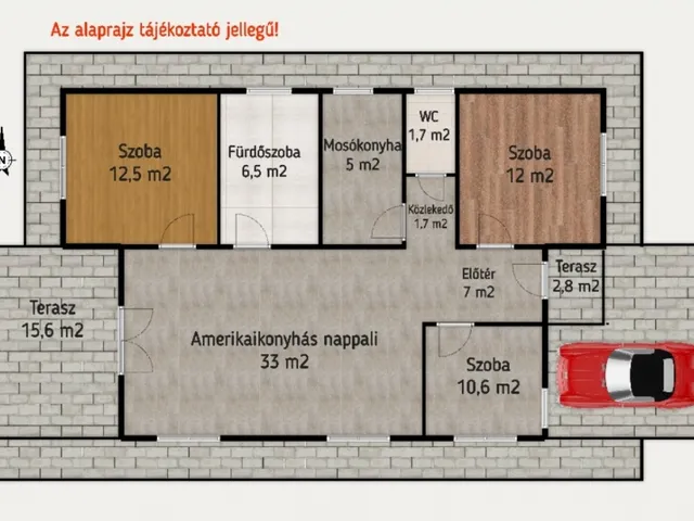 Eladó ház Kiskunlacháza 91 nm