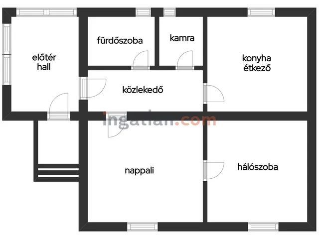 Eladó ház Tiszatenyő 63 nm