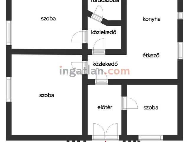 Eladó ház Törökszentmiklós, Almásy 63 nm
