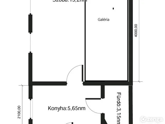 Kiadó lakás Budapest VII. kerület, Belső-Erzsébetváros 24 nm