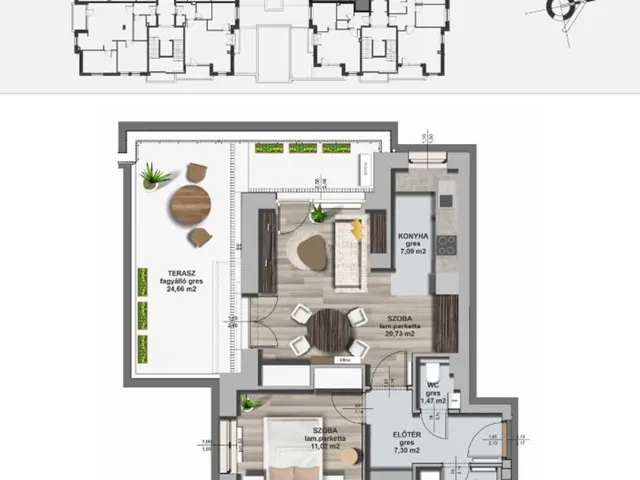 Eladó lakás Zalaegerszeg 51 nm