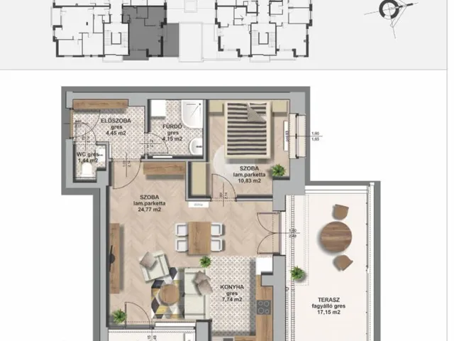 Eladó lakás Zalaegerszeg 53 nm