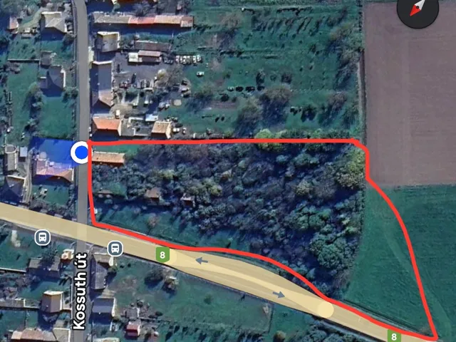 Eladó telek Magyarszecsőd 11000 nm