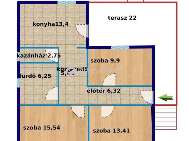 Eladó ház Esztergom 73 nm