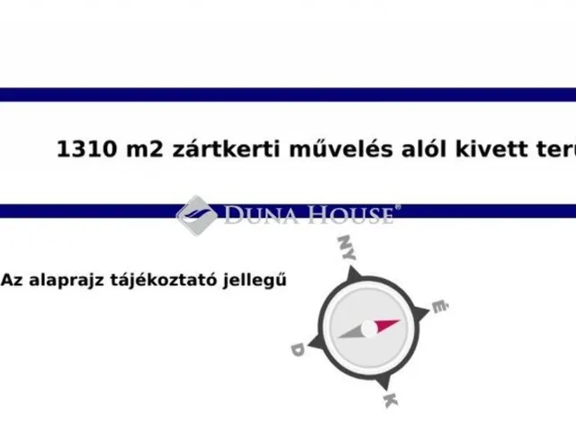 Eladó telek Biatorbágy 1310 nm