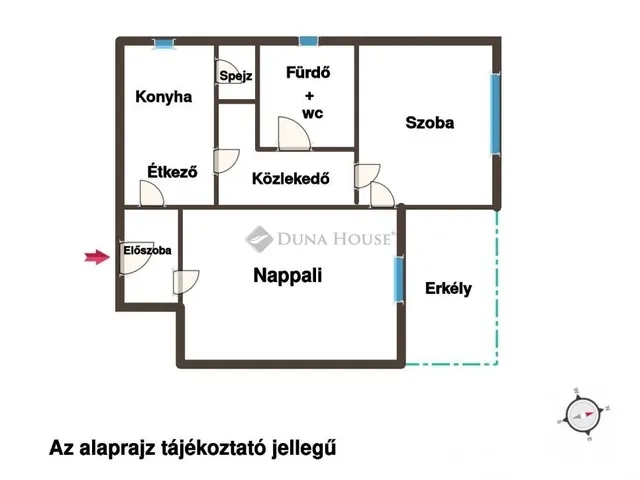 Eladó lakás Tatabánya 54 nm