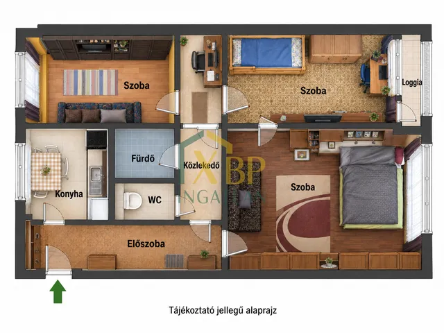 Eladó lakás Budapest X. kerület, Újhegy 68 nm