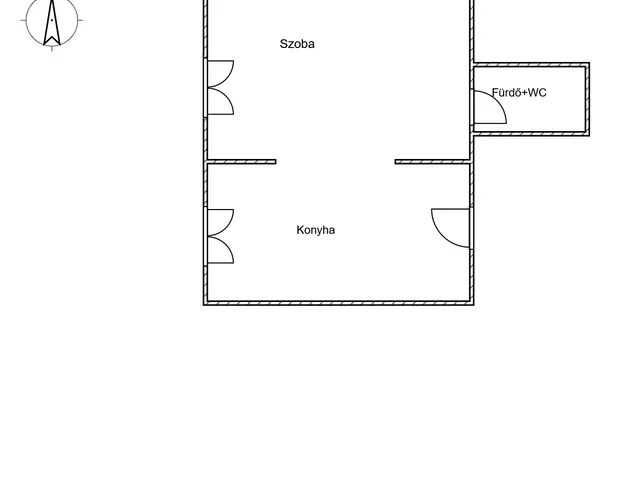 Eladó lakás Baja 34 nm