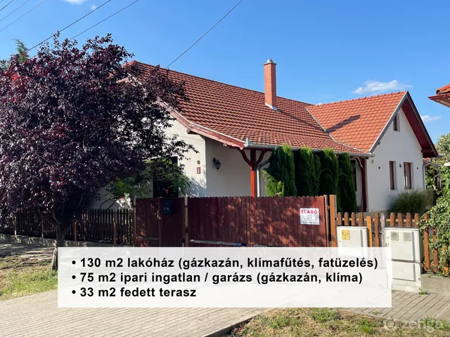 Eladó ház Lajosmizse 130 nm