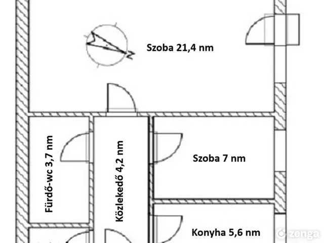 Eladó lakás Budapest XVIII. kerület, Lakatostelep 43 nm