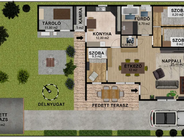 Eladó ház Gyömrő, Dózsatanya, Bimbó utca 125 nm