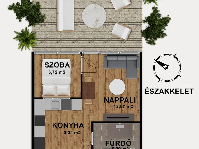 Eladó kereskedelmi és ipari ingatlan Budapest XVI. kerület, Petőfikert, zsemlékes út 25  33 nm