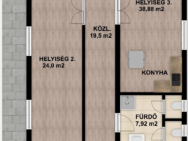 Eladó kereskedelmi és ipari ingatlan Érd, Postás-telep, Lőcsei utca 26 451 nm