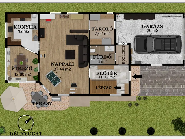 Eladó ház Maglód, Krisztinatelep, katona józsef utca 38 115 nm