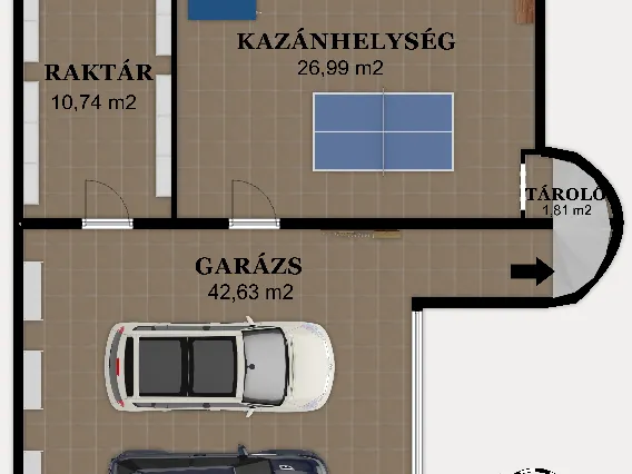 Eladó ház Csomád, vitéz utca 13 260 nm