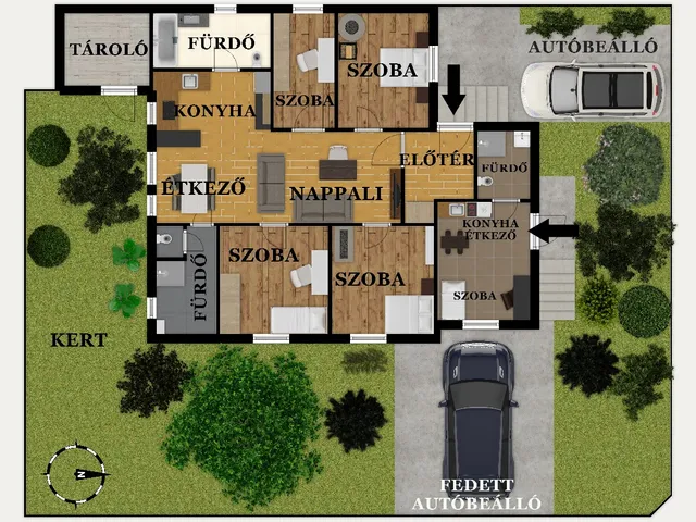 Eladó ház Budapest XVIII. kerület, Liptáktelep, darányi utca 7 163 nm