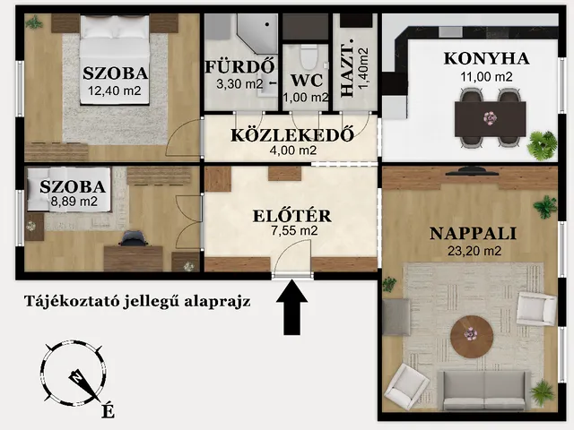 Eladó lakás Kistarcsa, Fenyvesliget, Eperjesi út 73 nm