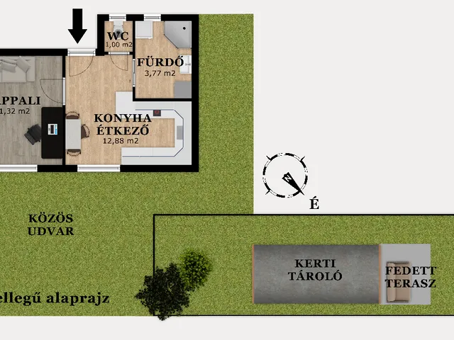 Eladó lakás Budapest XIX. kerület, Wekerletelep, Corvin krt. 53 44 nm