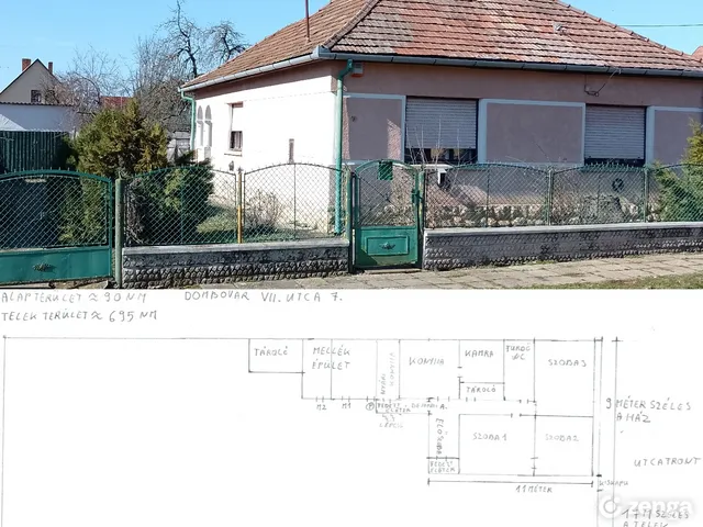 Eladó ház Dombóvár, Újdombóvár 90 nm