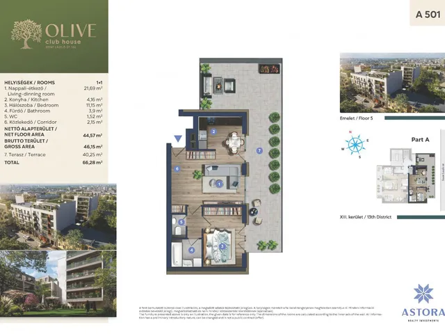 Eladó lakás Budapest XIII. kerület, Angyalföld 46 nm