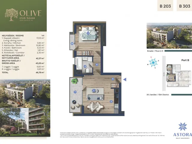 Eladó lakás Budapest XIII. kerület, Angyalföld 43 nm