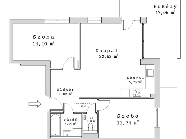 Eladó lakás Budapest XIV. kerület, Herminamező 66 nm