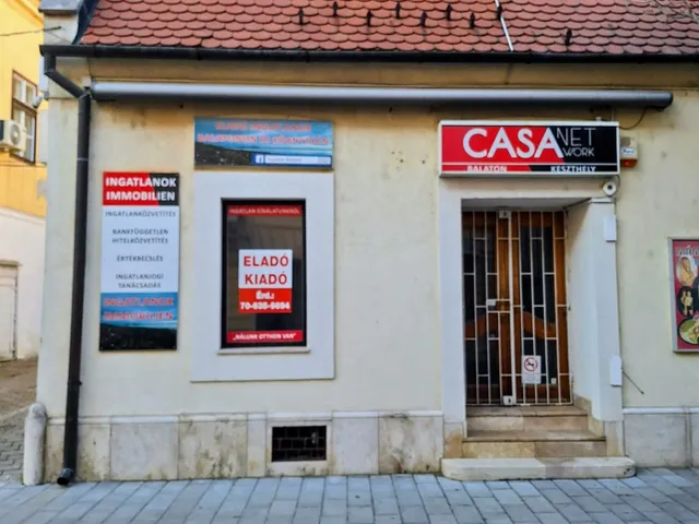 Eladó kereskedelmi és ipari ingatlan Keszthely 25 nm